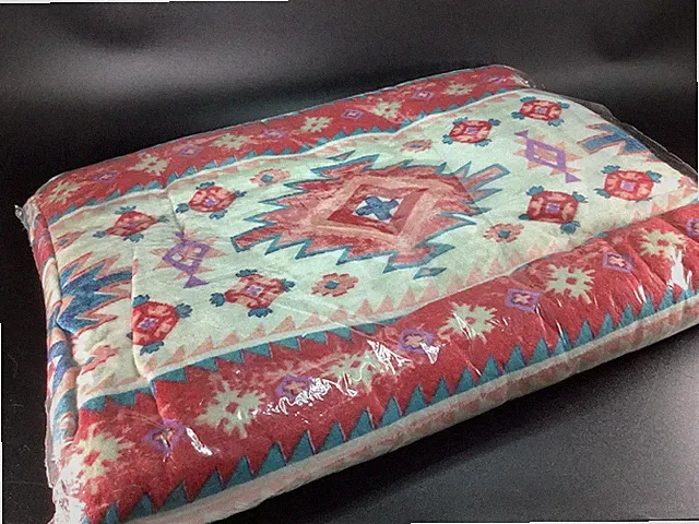 1-Southwest Brand Blanket USA 80 x 90 Full/Double Bed Nylon-Poly-Blend Decor New