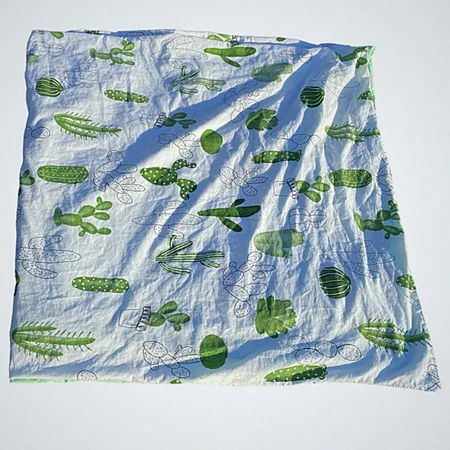 Bedding Collection green cactus duvet cover reversible cotton zip full Southwest
