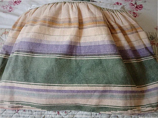 RALPH LAUREN Desert Spring CAL KING BED SKIRT-SOUTHWEST Colors-100% Cotton-90's