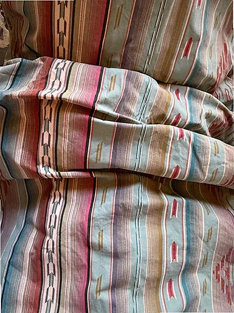 RARE RALPH LAUREN Vintage FULL QUEEN Bed COMFORTER Hawk Springs Aztec Southwest