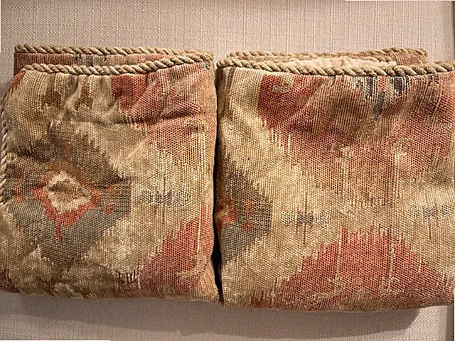 Veratex Southwest Pattern Geometric Standard Sham Set of 2 Very Good Cond
